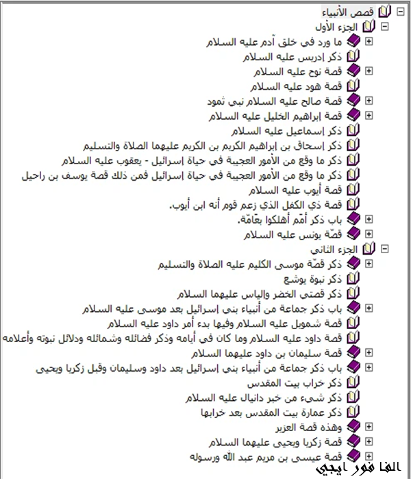 كتاب قصص الانبياء
